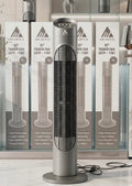 ventilateur ultra silencieux gris